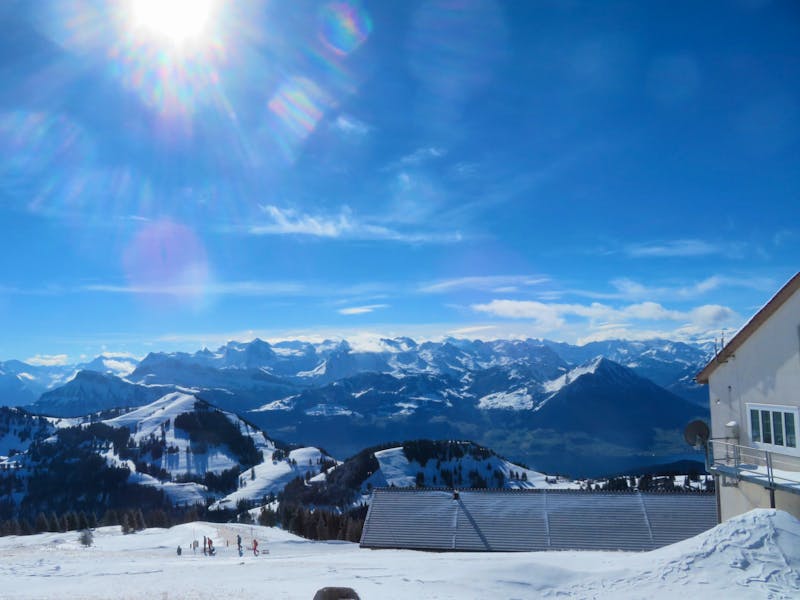 Auf der Rigi - Blick in dier Zentralschweizer Alpen - ©Annette Weise