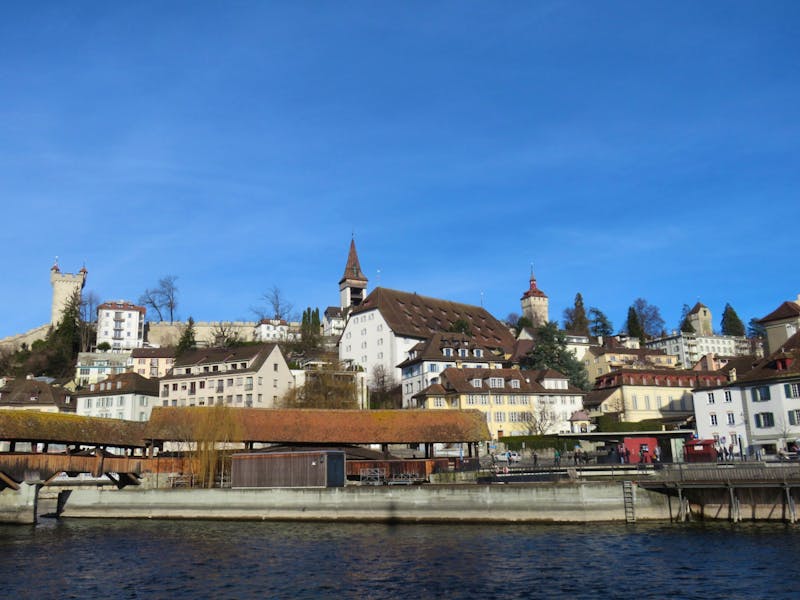 Luzern - Blick zur Museeggmauer - ©Annette Weise