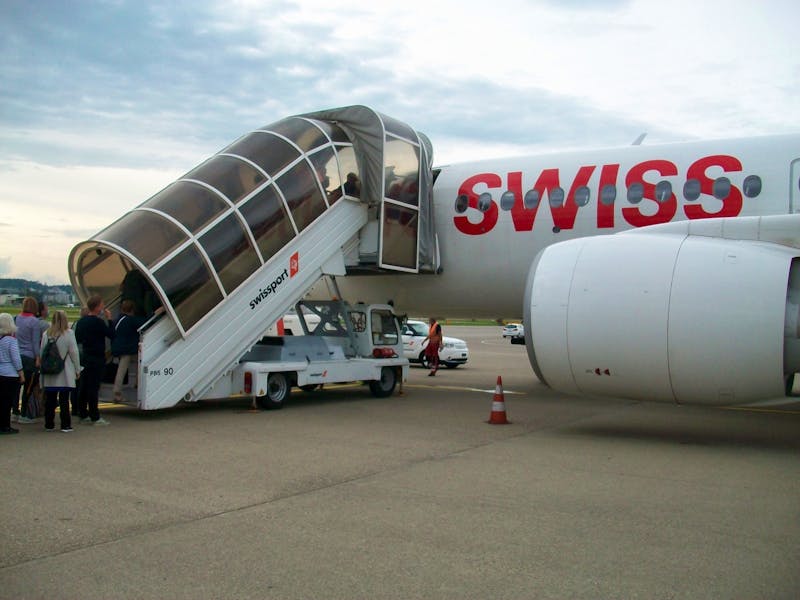 Flug nach Zürich - ©Steffen Mucke