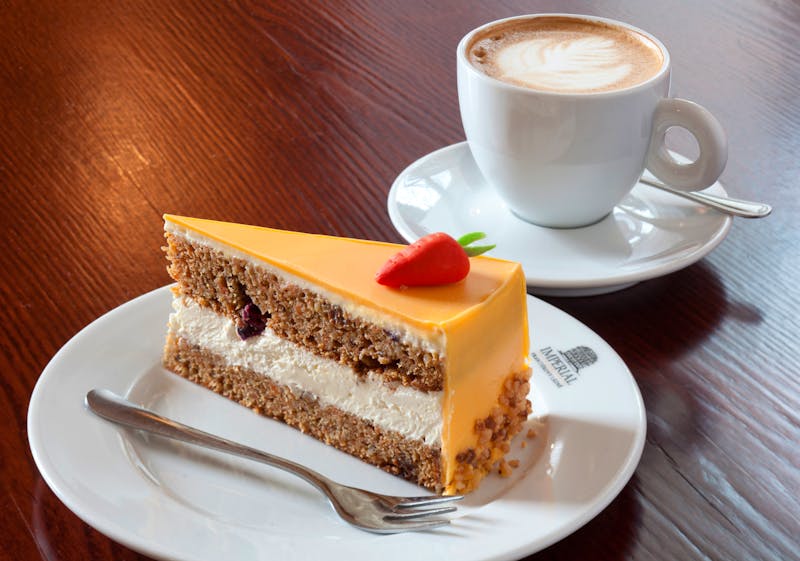 Franzensbad - Kurhotel Imperial - Kaffeepause – ©Lázenský hotel Imperial****Superior