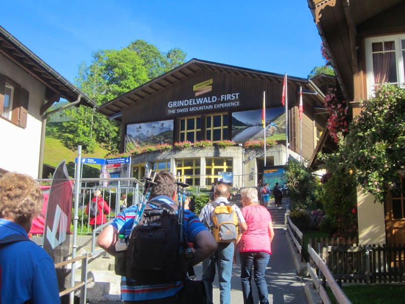Grindelwald_Fahrt zum First und Wanderung zum Bachalpsee - ©Gisela Gerlach