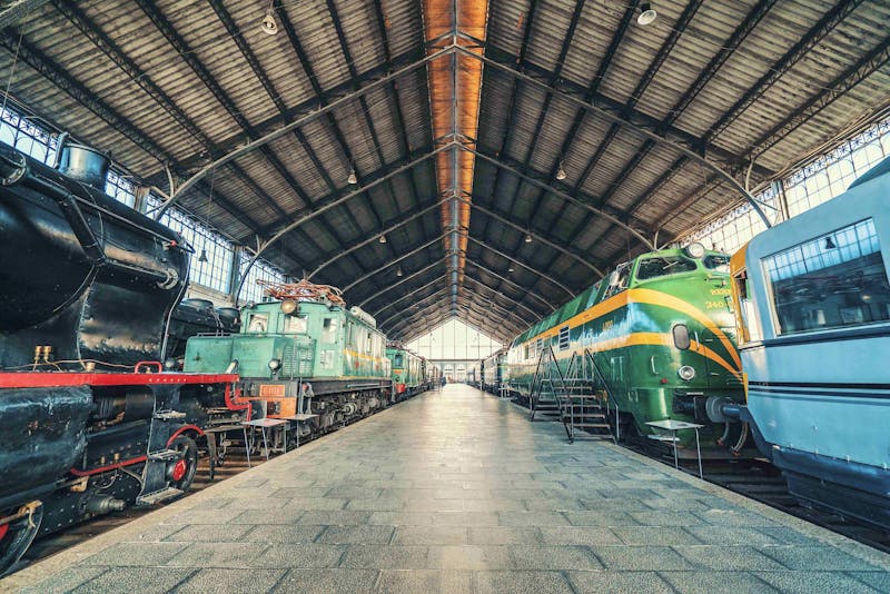 Eisenbahn-Museum in Madrid - Delicias-Bahnhof - ©Hiberus © Madrid Destino