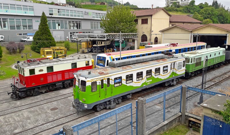 Eisenbahn-Museum in Azpeitia - ©euskotren museoa