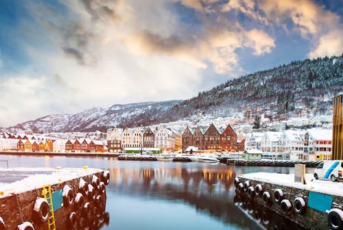 Bergen im Winter - Norwegen &ndash; &copy; Ievgen Skrypko - stock.adobe.com