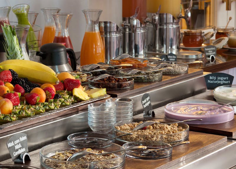 Franzensbad - Kurhotel Imperial - Frühstücksbuffet – ©Lázenský hotel Imperial****Superior