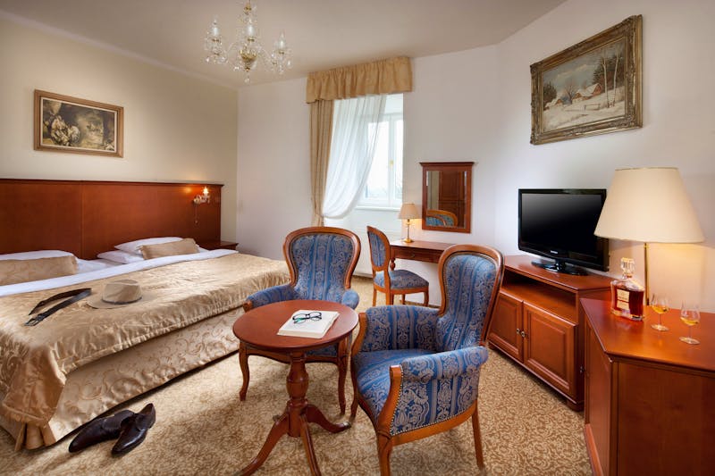 Franzensbad - Kurhotel Imperial - Zimmerbeispiel – ©Lázenský hotel Imperial****Superior