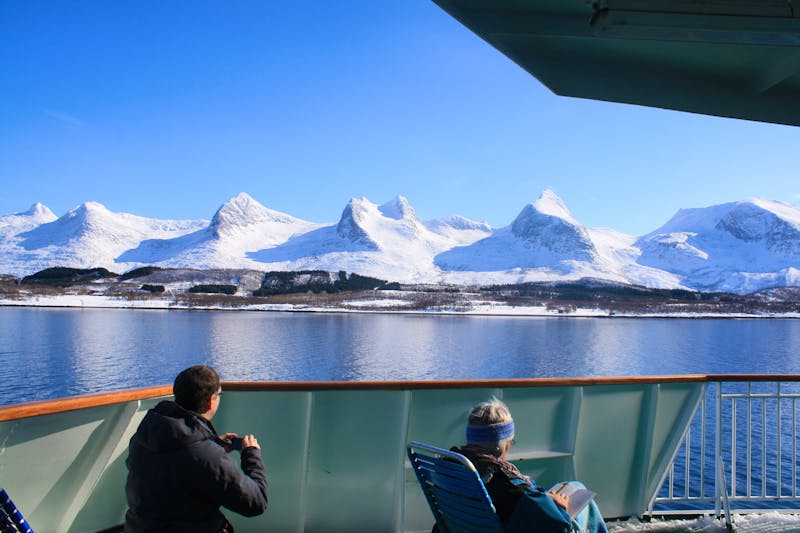 Hurtigruten-Kreuzfahrt vorbei an den Sieben Schwestern - ©Petra Pabst - Hurtigruten Guest image