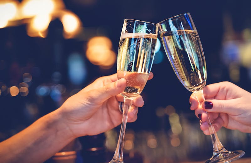 Prosit Neujahr - Silvesterfeier - ©olezzo - stock.adobe.com