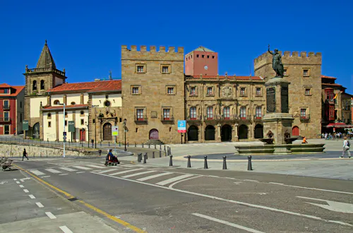 Plaza del Marques in Gijon &ndash; &copy; babble - stock.adobe.com