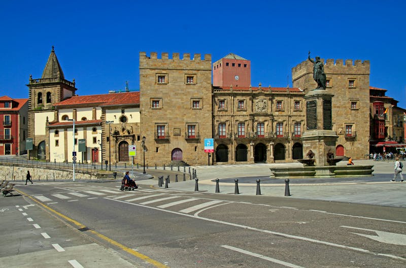Plaza del Marques in Gijon - ©babble - stock.adobe.com