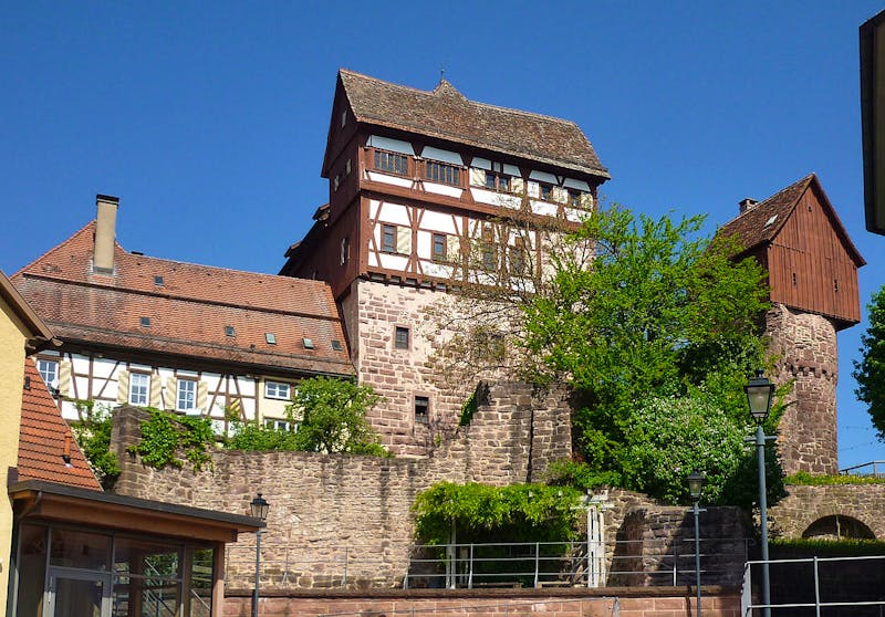Altes Schloss von Altensteig - ©SchiDD - Wikimedia