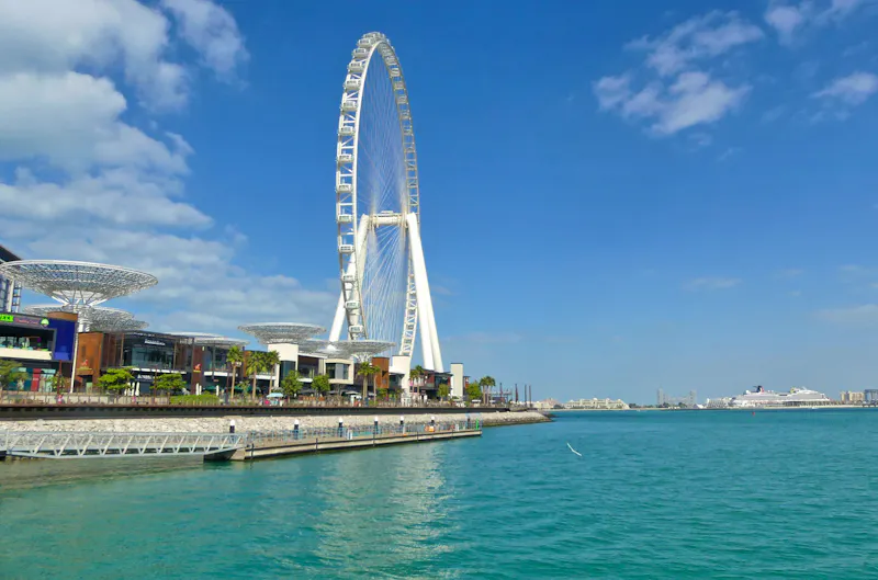 Ain Dubai Riesenrad - Blue Water Island - &copy;Eberhardt TRAVEL - Frank Nimschowski
