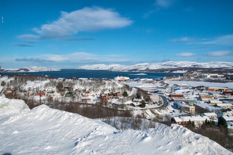 Blick auf Kirkenes im Winter - ©Enken - stock.adobe.com