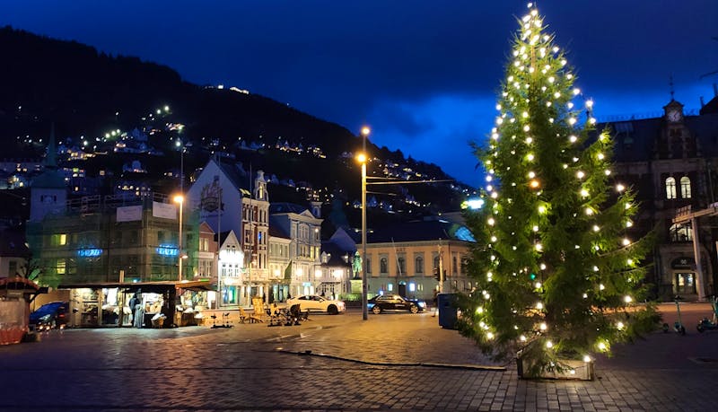 Weihnachtsbaum in Bergen - ©Eberhardt TRAVEL - Konrad Füssel