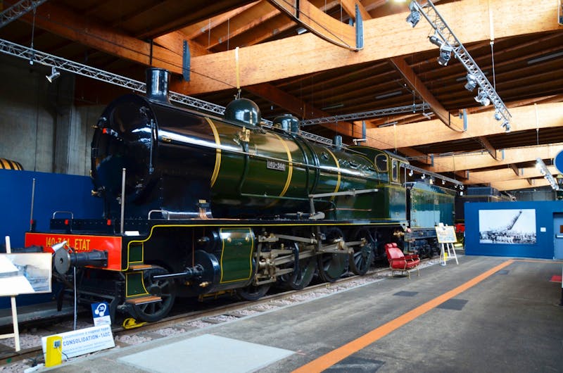 Im Eisenbahnmuseum Mulhouse - ©Konrad Füssel - Eberhardt TRAVEL