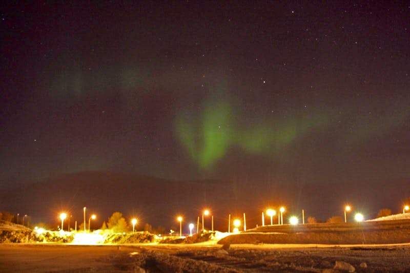 Polarlichter bei Kirkenes in Nord-Norwegen - ©Dirk Schlosser - Eberhardt TRAVEL