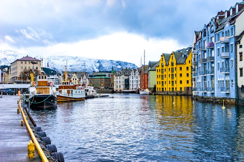 Alesund in Norwegen - ©Angela Meier - stock.adobe.com