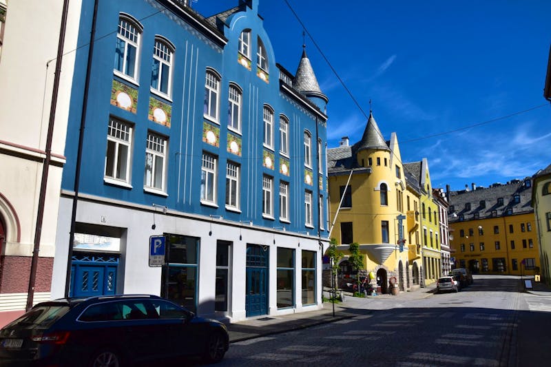 Jugenstilhäuser in Alesund - ©Konrad Füssel - Eberhardt TRAVEL