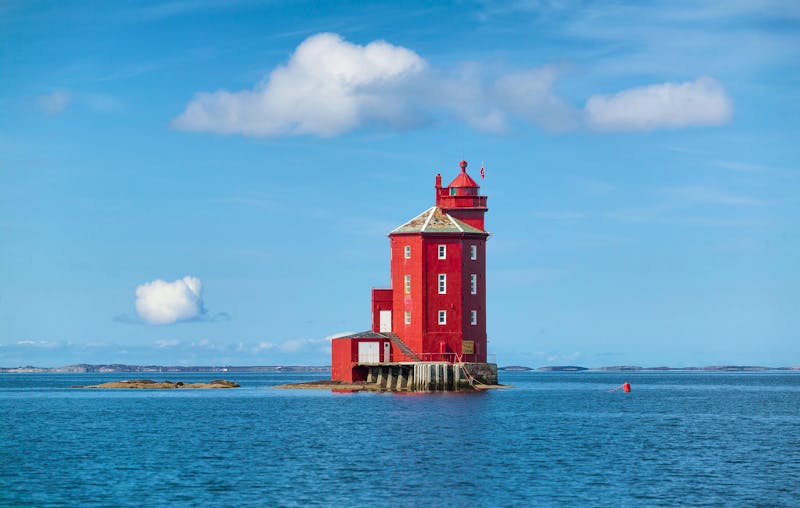 Kjeungskjaer Leuchtturm - Norwegen - ©Uwe Moser - Adobe Stock