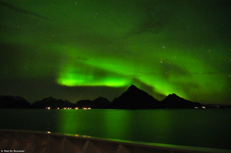 Polarlichter über den Lofoten - ©Martin Büchner - Eberhardt TRAVEL