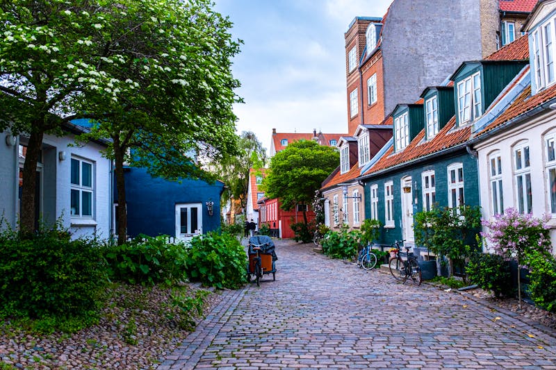 Die Straße Møllestien in Aarhus - Dänemark - ©Photo by Steffen Muldbjerg on Unsplash