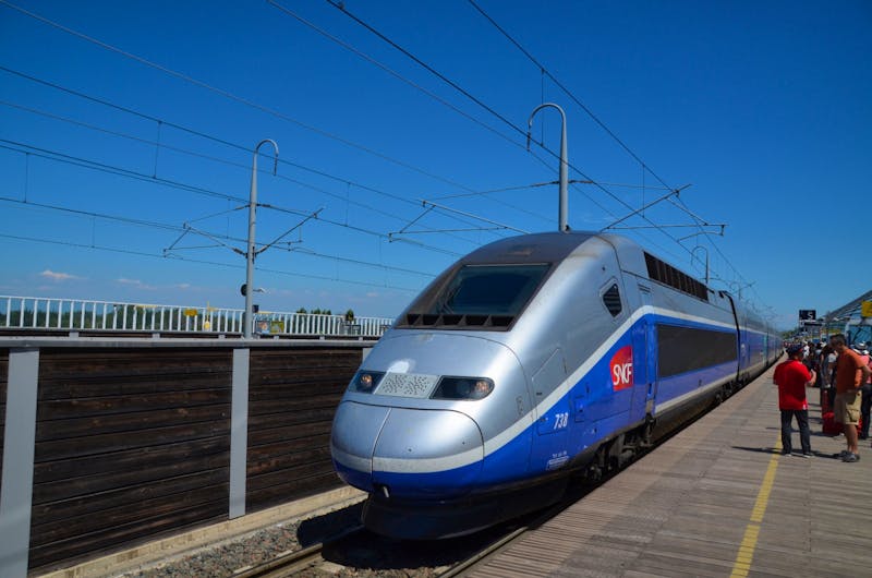 Fahrt mit dem TGV von Avignon nach Lyon - ©Konrad Füssel - Eberhardt TRAVEL