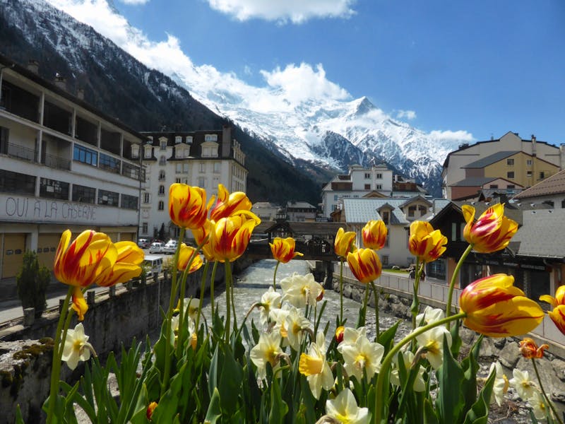 Chamonix - Arve mit Mont Blanc Massiv - ©Claudia Bernhardt - Eberhardt TRAVEL