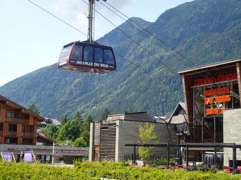 Chamonix - Kabinenbahn zum Aiguille du Midi - ©Hartwig Köllner - Eberhardt TRAVEL