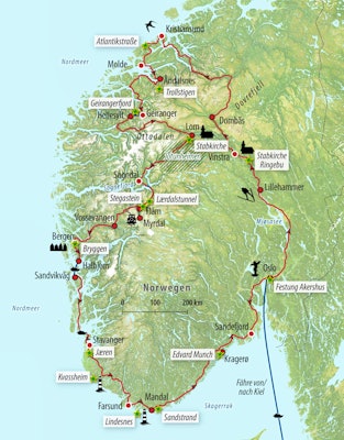 Individuelle Auto Rundreise im Traumland Norwegen :: Saison 2024 ...