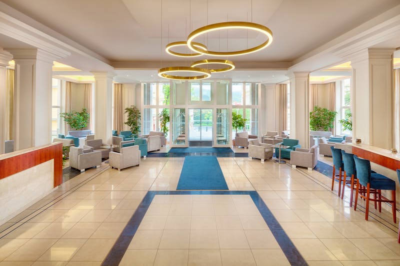 Marienbad - Spa & Wellness Hotel Olympia - Eingangshalle – ©janprerovsky.com