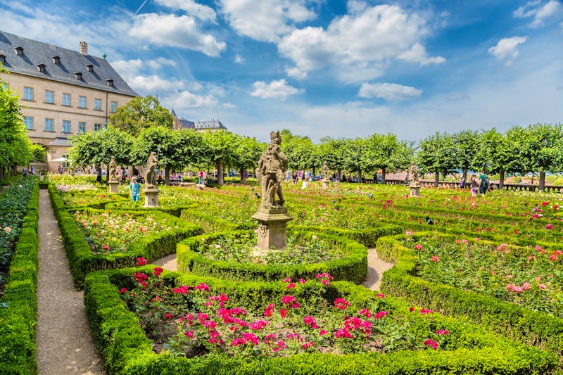 Bamberg - Rosengarten an der Neuen Residenz - ©Valery Rokhin - AdobeStock.com