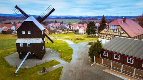 Kottmarsdorf in der Oberlausitz - Bockwindmühle &ndash; &copy; scimmery1 - stock.adobe.com