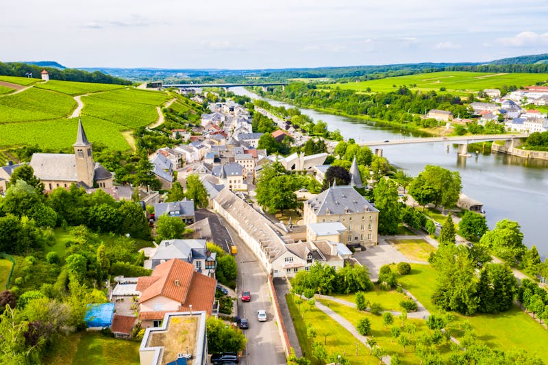 Das Winzerdorf Schengen an der Mosel - Luxemburg - ©Dmitry - stock.adobe.com