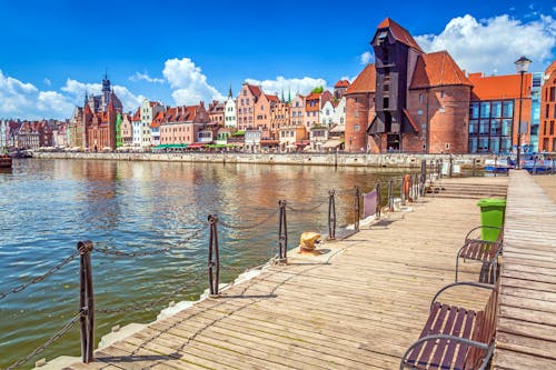 Hafen an der Motlau in Danzig - Polen &ndash; &copy; Patryk Kosmider - stock.adobe.com