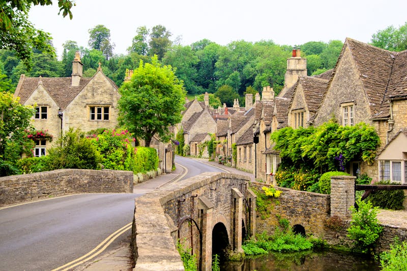Häuser in Castle Combe, England - ©Jenifoto - stock.adobe.com