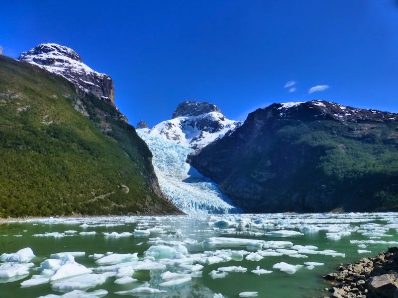 Serrano-Gletscher in Patagonien - Chile - ©Kerstin Hugel