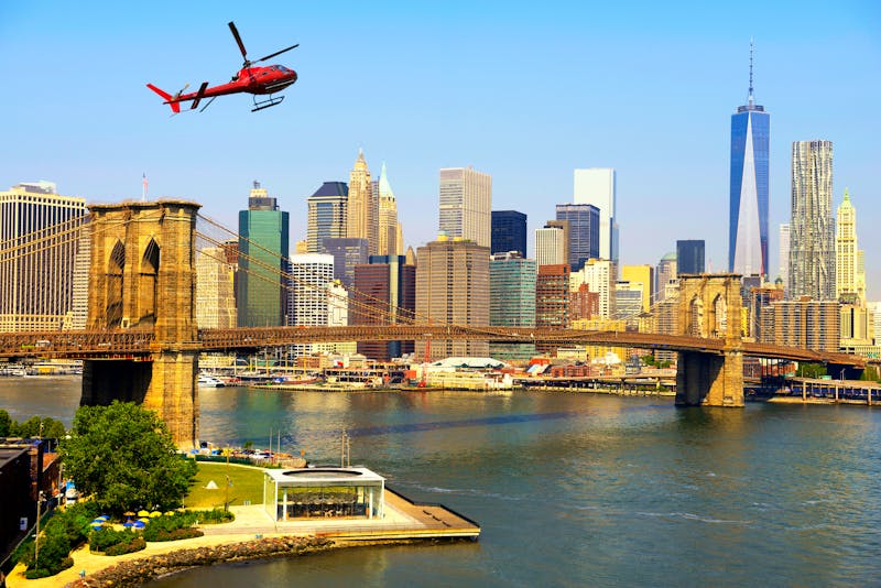 Rundflug im Hubschrauber über New York - ©katy_89 - stock.adobe.com