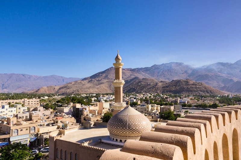 Das Minarett der Großen Moschee in Nizwa - Oman - ©David Jallaud - stock.adobe.com
