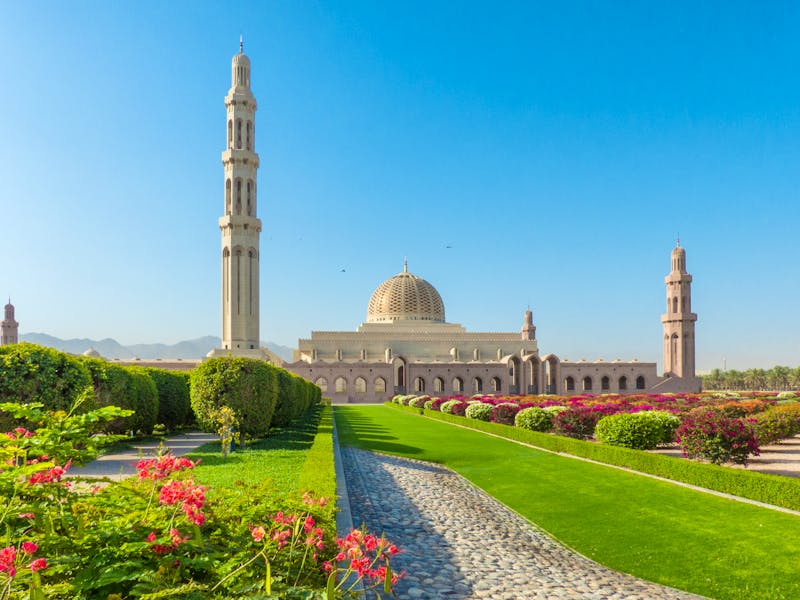 Große Sultan Qaboos Moschee in Muscat - Oman - ©pixs:sell - stock.adobe.com