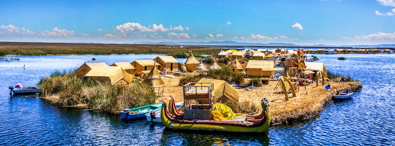 Die schwimmende Insel im Titicaca-See in Peru - ©Scottiebumich - stock.adobe.com