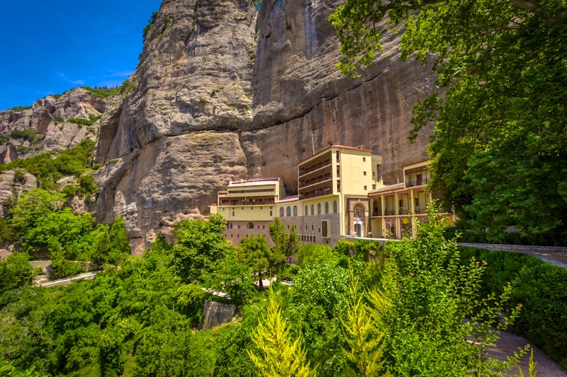 Felsenkloster Mega Spileo bei Kalavrita - Peloponnes - ©Giannis K. Katsaros - Adobe Stock