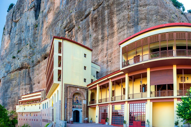 Felsenkloster Mega Spileo bei Kalavrita - Peloponnes - ©lugmayer.com - Adobe Stock