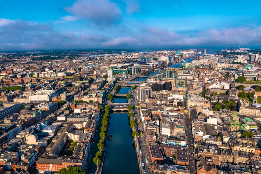 Dublin von oben – © 21AERIALS - stock.adobe.com
