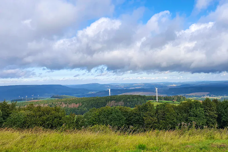 Blick vom Köterberg ins Weserbergland - &copy;Marlies Thrum - Eberhardt TRAVEL