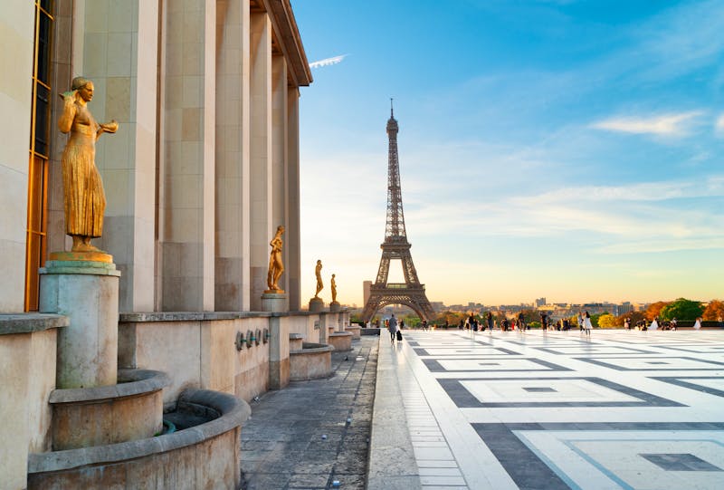 Blick vom Trocadero auf den Eiffelturm - ©neirfy - stock.adobe.com