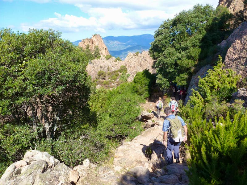 Wanderung in den Calanches auf Korsika - ©Eberhardt TRAVEL - Betina Marinow