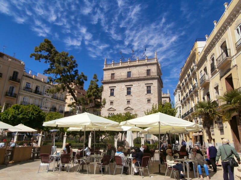 Plaza Virgen in Valencia - ©Ingrid Langer - Eberhardt TRAVEL
