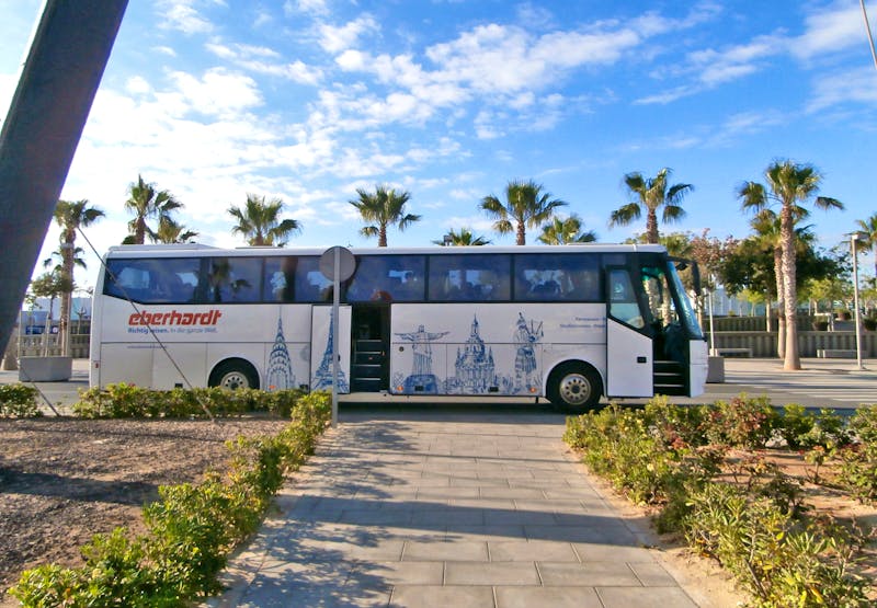 Eberhardt-Reisebus in Valencia - ©Ingrid Langer - Eberhardt TRAVEL
