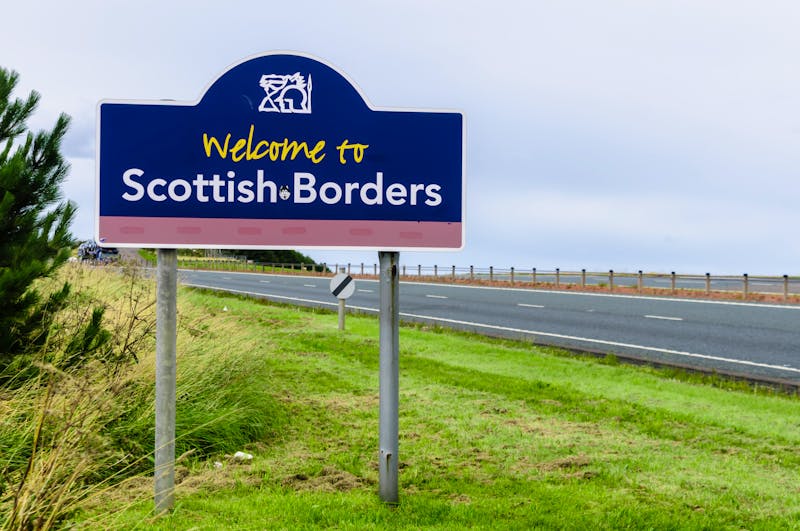 Scottish Borders an der Grenze zwischen England & Schottland - ©Stephen Barnes - Adobe Stock