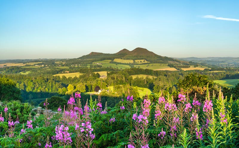 Landschaft der Scottish Borders - ©Andras - stock.adobe.com